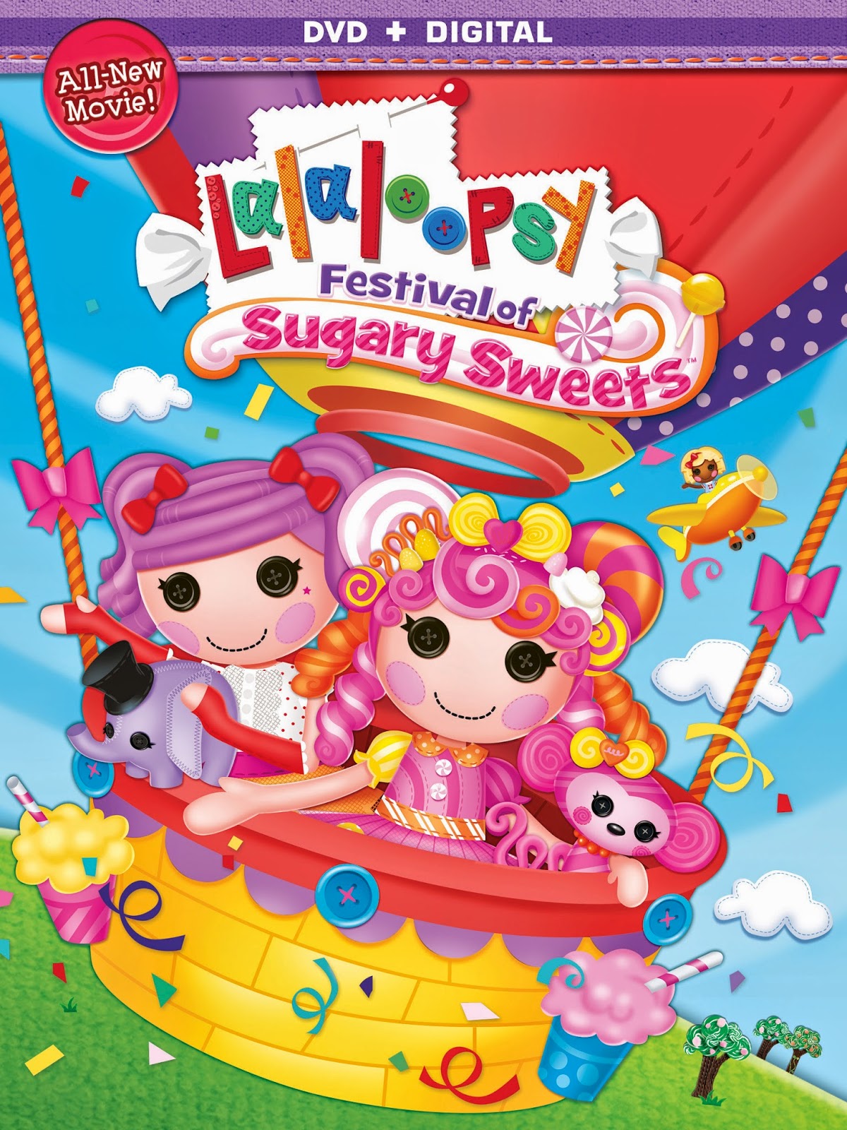 New Age Mama LALALOOPSY SUGAR SWEET DVD Available NOW & Lalaloopsy